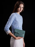 CHARLES & KEITH Adelie Envelope Crossbody Bag Slate Blue