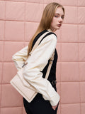 CHARLES & KEITH Adelie Envelope Crossbody Bag Oat