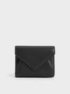 CHARLES & KEITH_Bosie Envelope Wallet_Noir