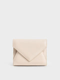 CHARLES & KEITH_Bosie Envelope Wallet_Oat