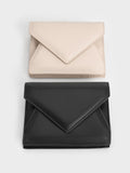 CHARLES & KEITH_Bosie Envelope Wallet_Oat