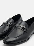 PEDRO Steven Leather Loafers - Black