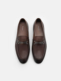 PEDRO Steven Leather Loafers - Brown