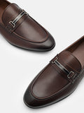 PEDRO Steven Leather Loafers - Brown