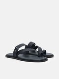PEDRO- Oliver Toe Loop Sandals Navy