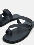 PEDRO- Oliver Toe Loop Sandals Navy