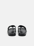 PEDRO Helix Thong Sandals - Black