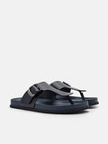 PEDRO Helix Thong Sandals - Navy