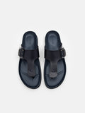 PEDRO Helix Thong Sandals - Navy