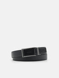 PEDRO Leather Automatic Belt - Black