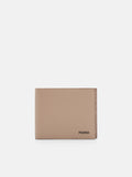 PEDRO Leather Bi-Fold Flip Wallet-Taupe