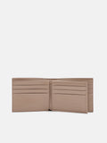 PEDRO Leather Bi-Fold Flip Wallet-Taupe