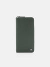 PEDRO Oliver Leather Long Wallet - Military Green