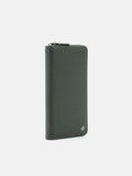 PEDRO Oliver Leather Long Wallet - Military Green