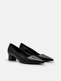 PEDRO Studio Ines Leather Pumps - Black