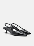 PEDRO Studio Loral Leather Pumps - Black