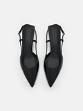 PEDRO Studio Loral Leather Pumps - Black