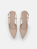 PEDRO Studio Loral Leather Pumps - Nude