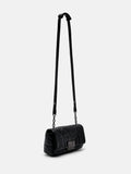 PEDRO Studio Leather Mini Shoulder Bag in Pixel - Black