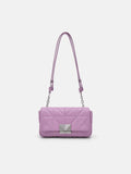 PEDRO Studio Leather Mini Shoulder Bag in Pixel - Purple