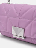 PEDRO Studio Leather Mini Shoulder Bag in Pixel - Purple