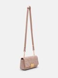 PEDRO Studio Leather Mini Shoulder Bag in Pixel - Nude