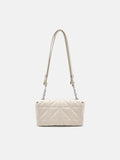 PEDRO Studio Leather Mini Shoulder Bag in Pixel - Chalk