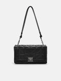 PEDRO Studio Leather Shoulder Bag in Pixel - Black