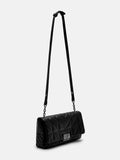 PEDRO Studio Leather Shoulder Bag in Pixel - Black