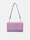 PEDRO Studio Leather Shoulder Bag in Pixel - Purple