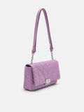 PEDRO Studio Leather Shoulder Bag in Pixel - Purple