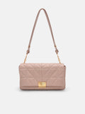 PEDRO Studio Leather Shoulder Bag in Pixel - Nude