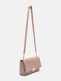 PEDRO Studio Leather Shoulder Bag in Pixel - Nude