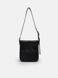 PEDRO Helix Quilted Shoulder Bag - Black