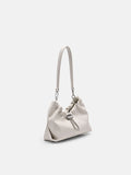 PEDRO-Ania Ruched Shoulder Bag Chalk