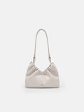 PEDRO-Ania Ruched Shoulder Bag Chalk