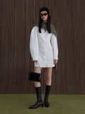 CHARLES & KEITH Structured Boxy Shoulder Bag_Noir