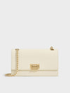 CHARLES & KEITH Everline Braided-Strap Shoulder Bag_Cream
