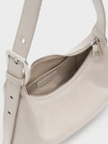 CHARLES & KEITH Women Atwood Chain Shoulder Bag_Shell Grey