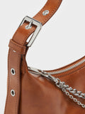 CHARLES & KEITH Women Delfina Chain Crossbody Bag_Distressed Tan