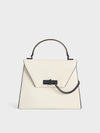 CHARLES & KEITH Samantha Envelope Top Handle Bag_Cream