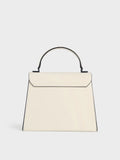 CHARLES & KEITH Samantha Envelope Top Handle Bag_Cream