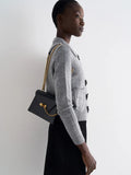 CHARLES & KEITH Samantha Envelope Chain-Handle Bag_Black
