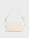 CHARLES & KEITH Sloane Long Wallet_Cream