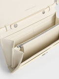 CHARLES & KEITH Sloane Long Wallet_Cream