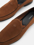 PEDRO Icon Fabric Loafers - Camel