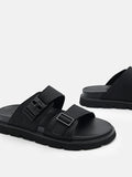 PEDRO Icon Slide Sandals - Black