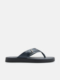 PEDRO Buckle Thong Sandals - Navy