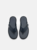 PEDRO Buckle Thong Sandals - Navy