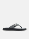 PEDRO Buckle Thong Sandals - Dark Grey